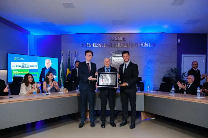 Antonio Domingos Cabral Pelanda recebe título de Cidadão Honorário de Palotina