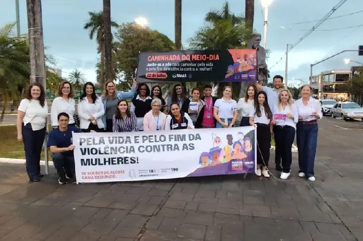 Blitz do Meio-Dia reforçou conscientização pelo fim da violência contra a mulher