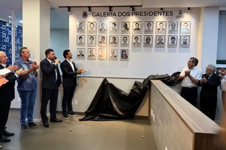Câmara de Palotina inaugura Galeria dos Presidentes e preserva a história do Legislativo Municipal
