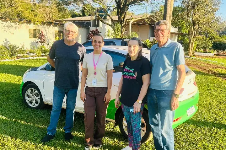 CAPS I de Palotina realiza visita técnica ao Centro de Apoio e Recuperação CARTA