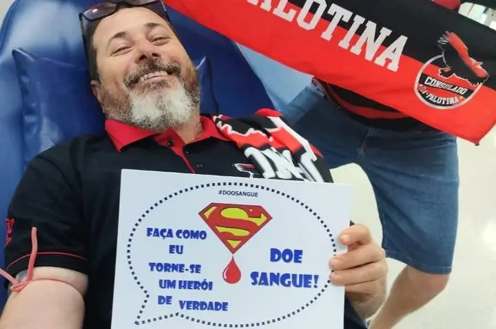 Consulado do Flamengo de Palotina realiza doação de sangue pelo 4º ano consecutivo