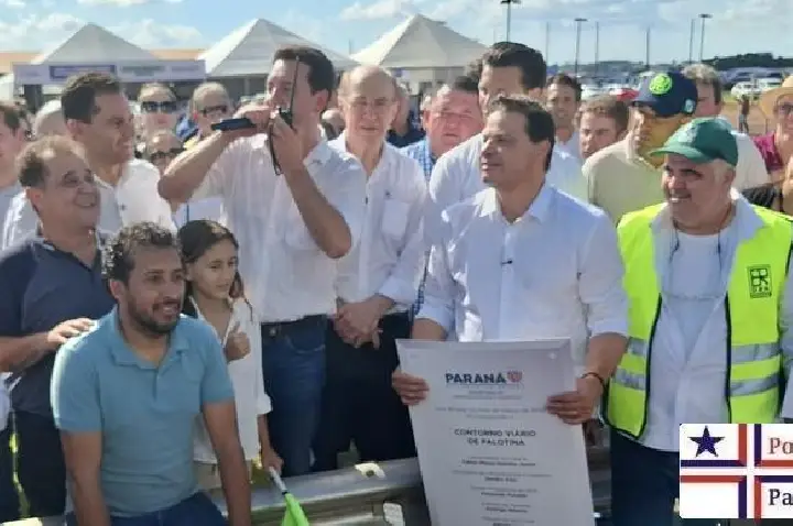 Contorno Viário de Palotina é inaugurado com presença do governador Ratinho Jr.