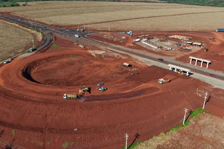 Contorno viário de Palotina entra na reta final com execução em 75%