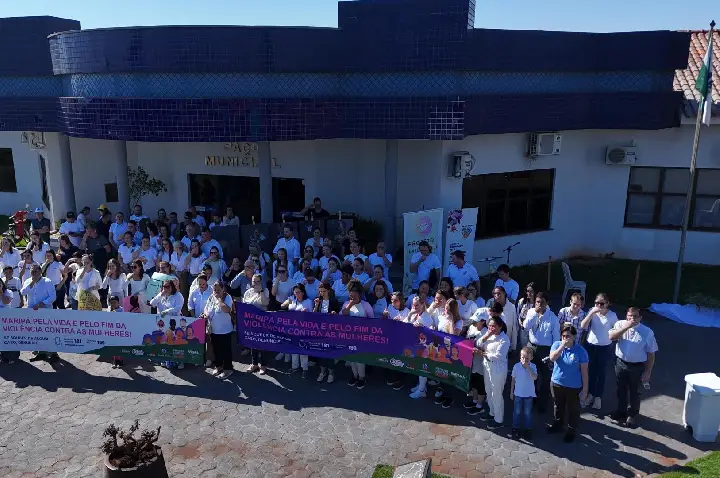 Maripá realiza a 3ª Caminhada do Meio-Dia pelo fim da violência contra as mulheres