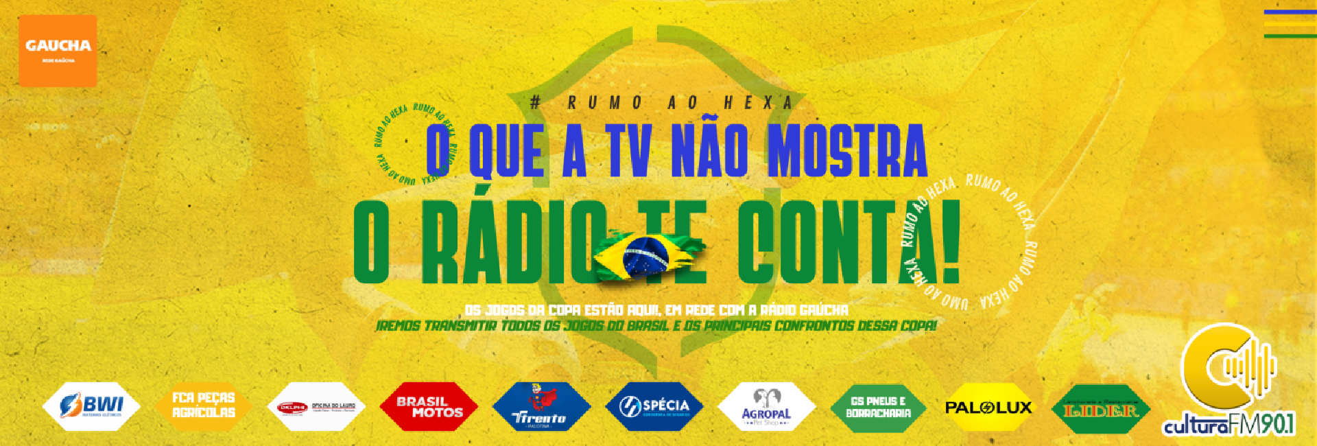 O que a TV não mostra o rádio te conta!