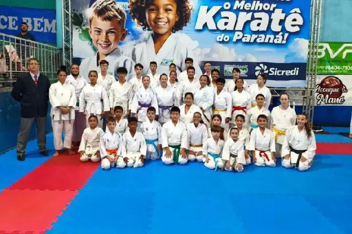 Palotina é destaque na 1ª etapa do Campeonato Paranaense de Karatê Interestilos