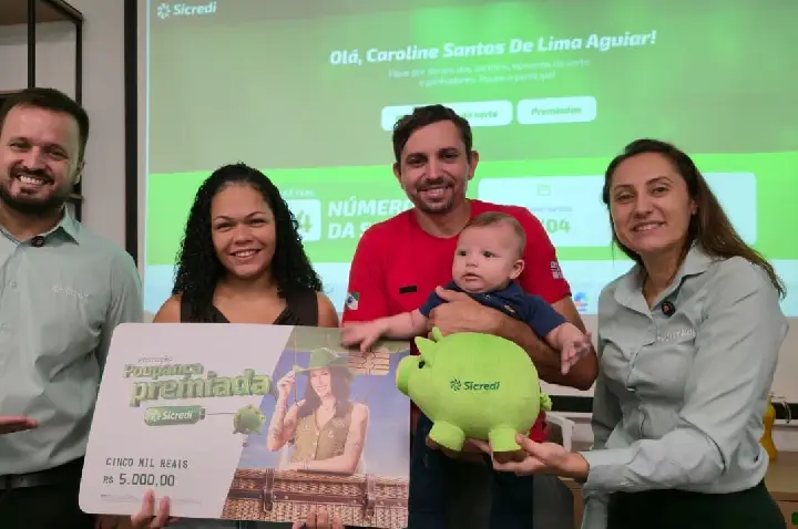 Poupança premiada da Sicredi premia uma palotinense