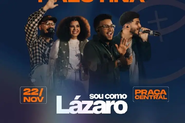 Prefeitura de Palotina promove Acender das Luzes de Natal com show da banda Colo de Deus