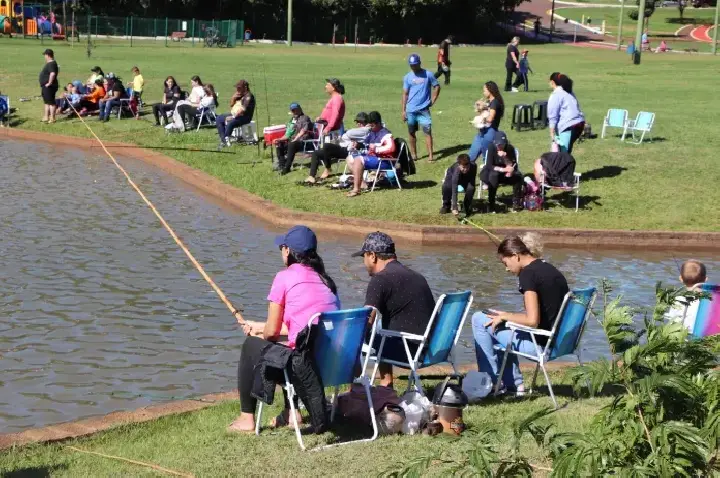 Sexta-feira é dia de Pesca no Lago em Palotina