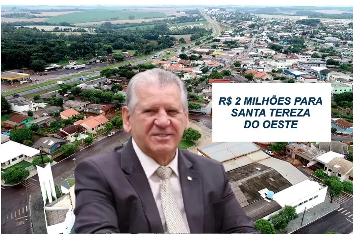 Sperafico destina R$ 2 milhões para ginásio em Santa Tereza do Oeste