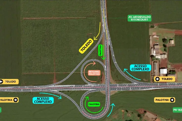 Trânsito às indústrias da C.Vale mudará para traçado definitivo