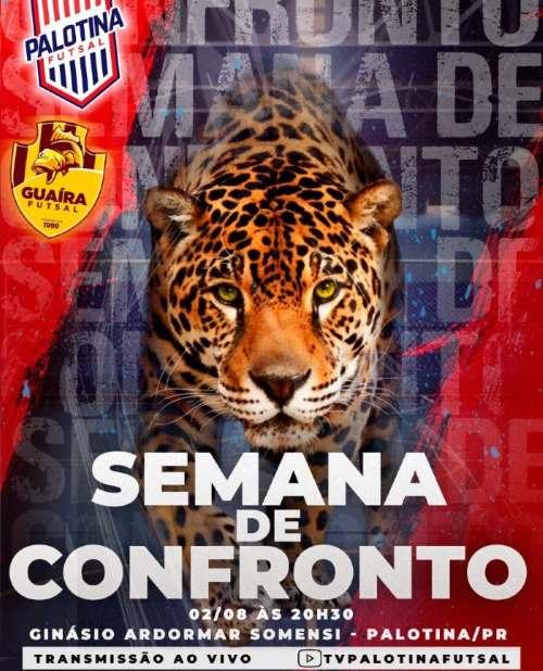 Palotina Futsal entra em quadra neste sábado (02/08)