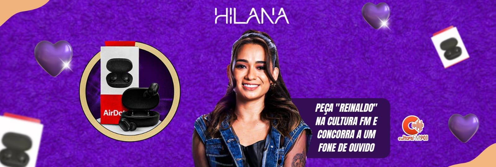 PROMOÇÃO COM A CANTORA HILANA