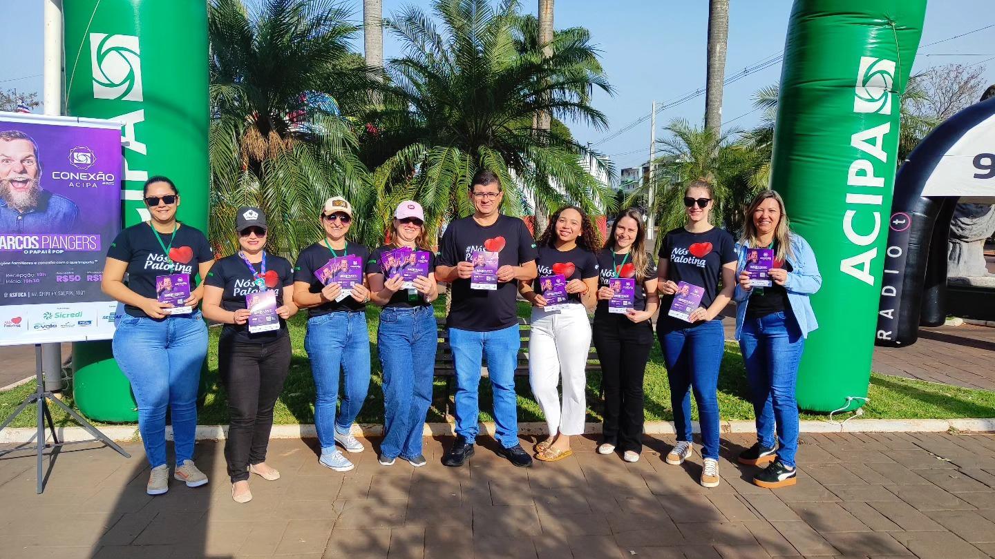 Acipa realiza Pit Stop para divulgar Conexão 2025 com Marcos Piangers
