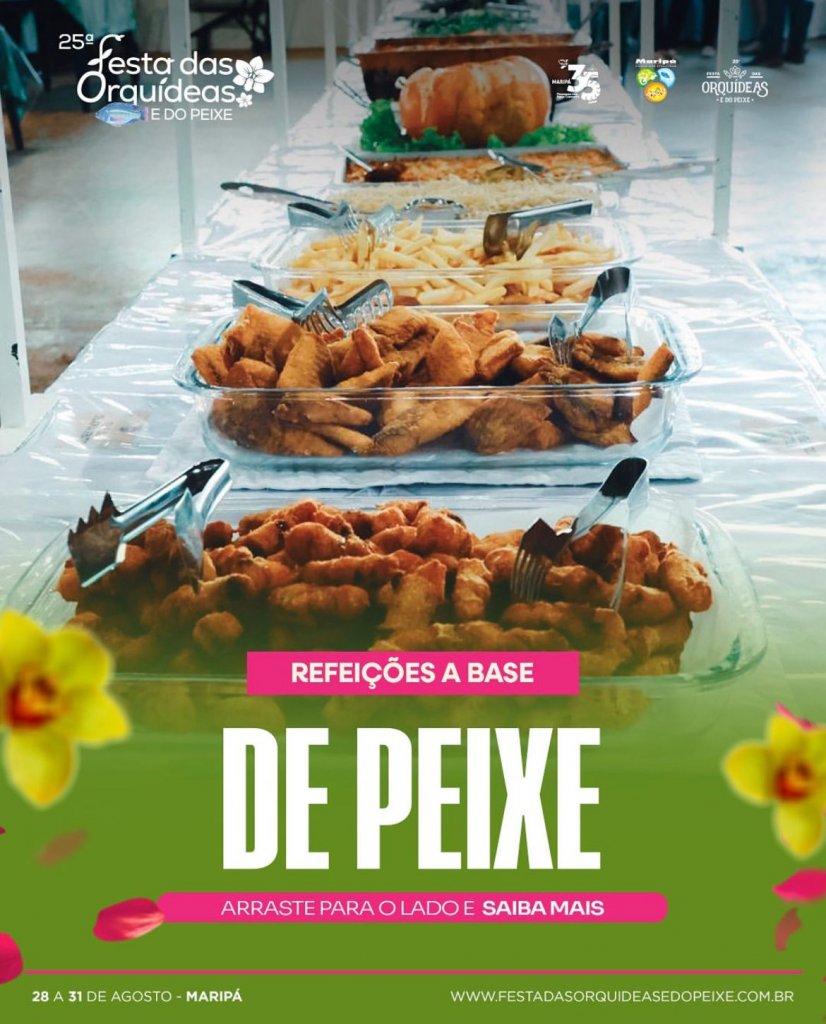 Delícias à base de tilápia na Festa das Orquídeas e do Peixe: confira os pontos de venda em várias cidades
