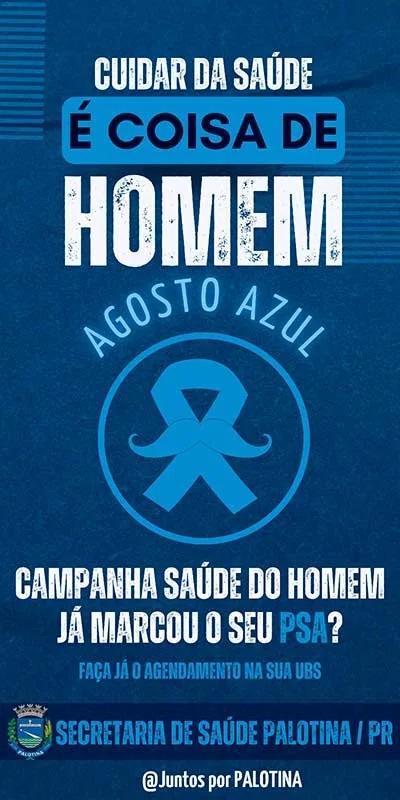Palotina realiza campanha de prevenção ao câncer de próstata com exames de PSA