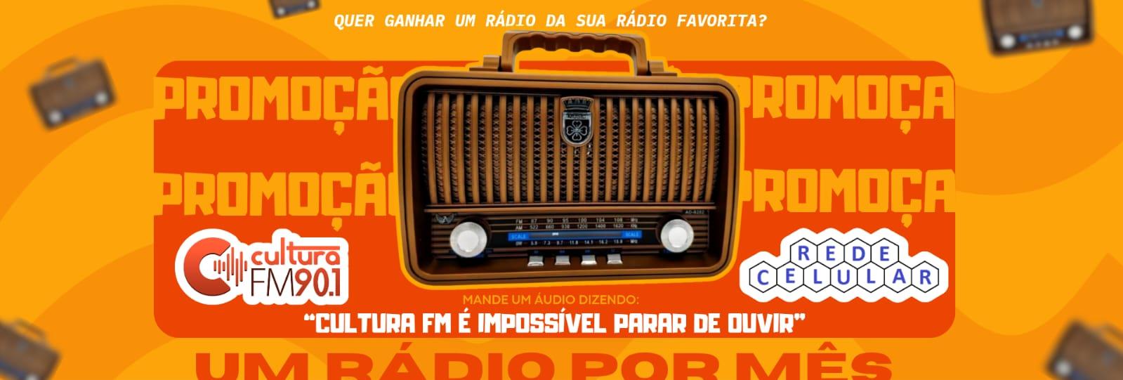 Promoção - Um rádio por mês