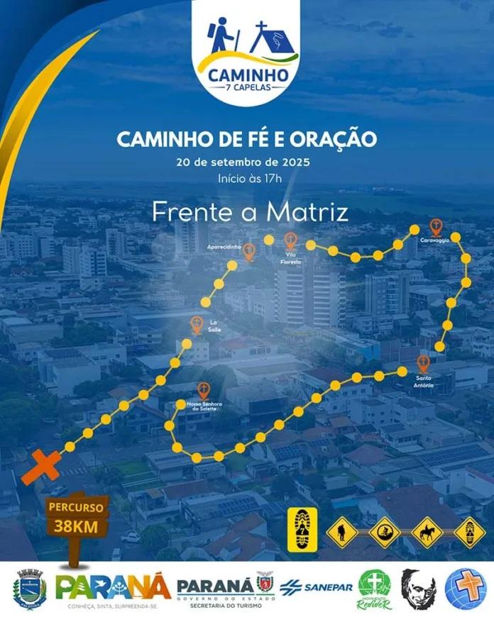 2ª edição do Caminho das 7 Capelas acontece neste sábado em Palotina