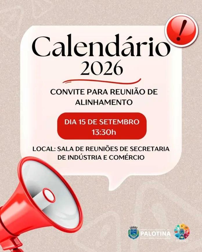 Cultura convoca entidade para organizar Calendário de Eventos de 2026