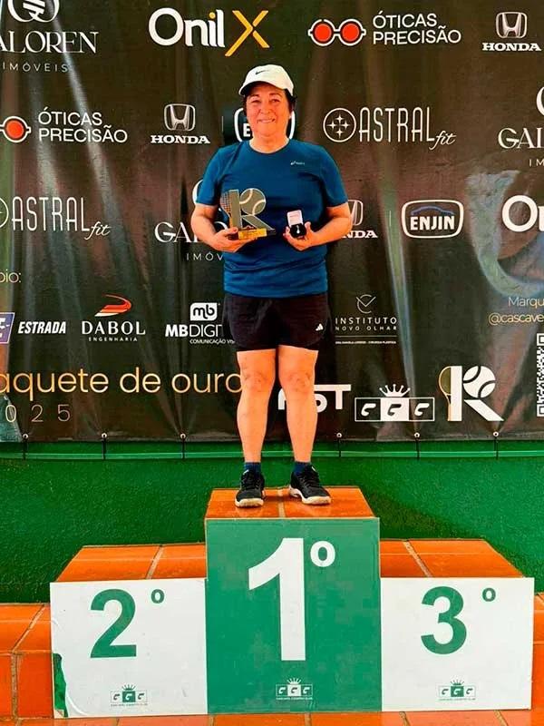 Palotinense vence torneio da Federação Paranaense de Tênis em Cascavel