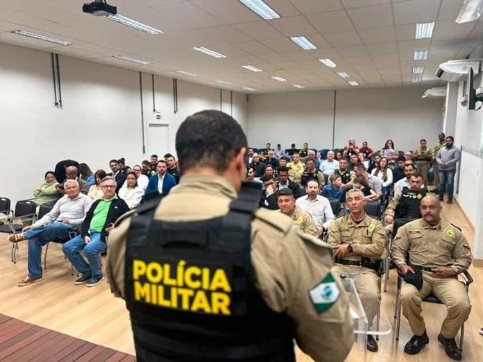 Solenidade marca a troca de comando da 3ª Companhia da PM de Palotina