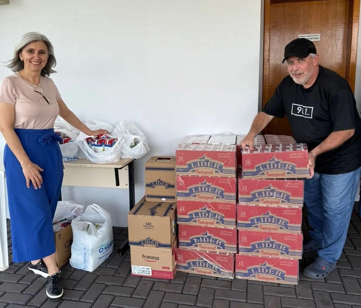 Campanha da Rádio Cultura arrecada mais de 800 litros de leite para entidades assistenciais