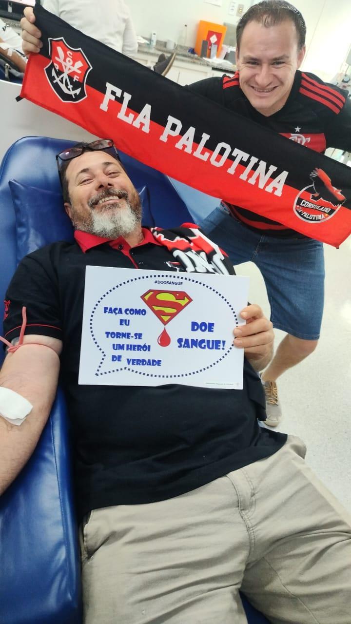 Consulado do Flamengo de Palotina realiza doação de sangue pelo 4º ano consecutivo