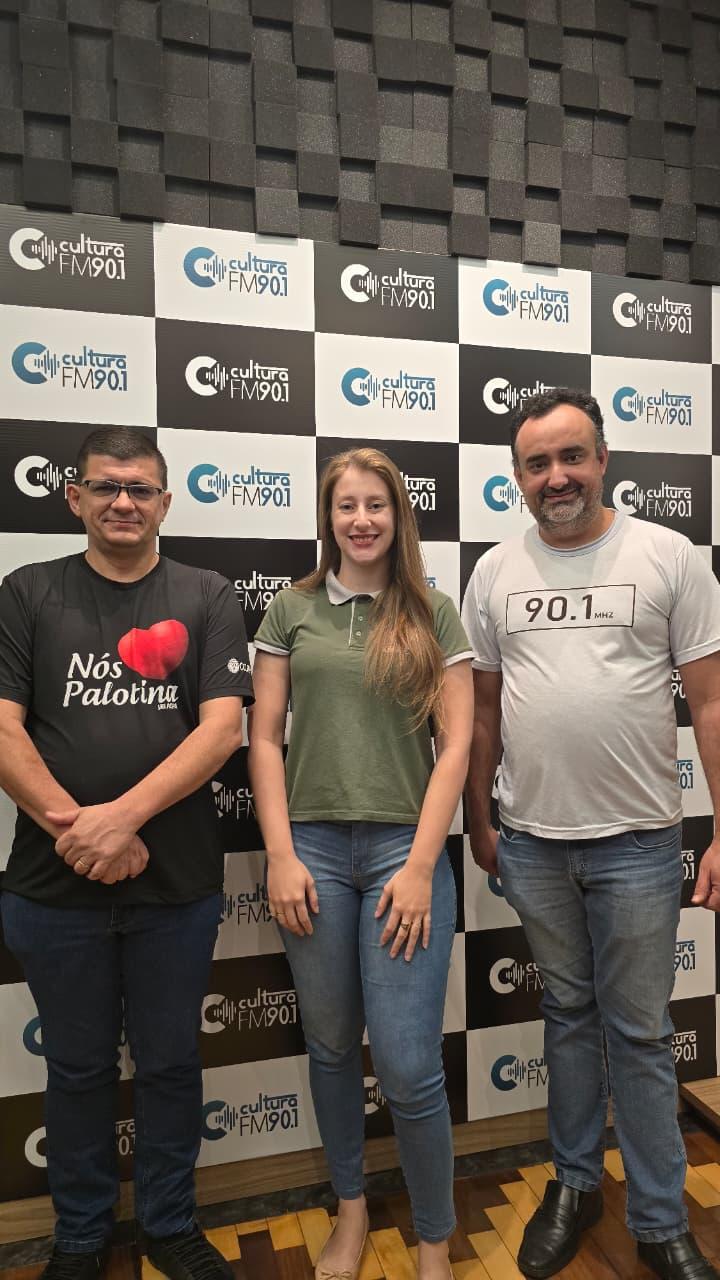 Entrevista com o presidente e a analista de eventos da ACIPA