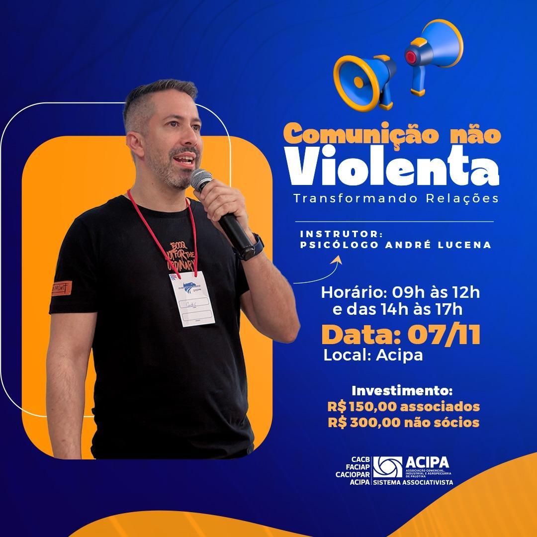 Acipa promove workshop sobre Comunicação Não Violenta para empresários de Palotina