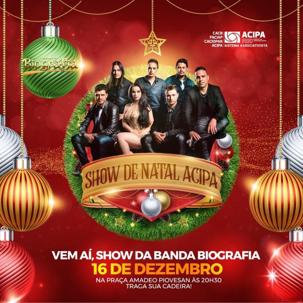 Palotina celebra o encanto do Natal com programação especial da ACIPA
