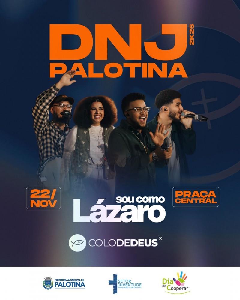 Prefeitura de Palotina promove Acender das Luzes de Natal com show da banda Colo de Deus
