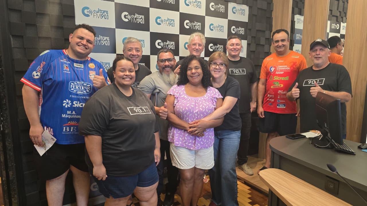 Confraternização de equipe Cultura FM 90.1 - 2025
