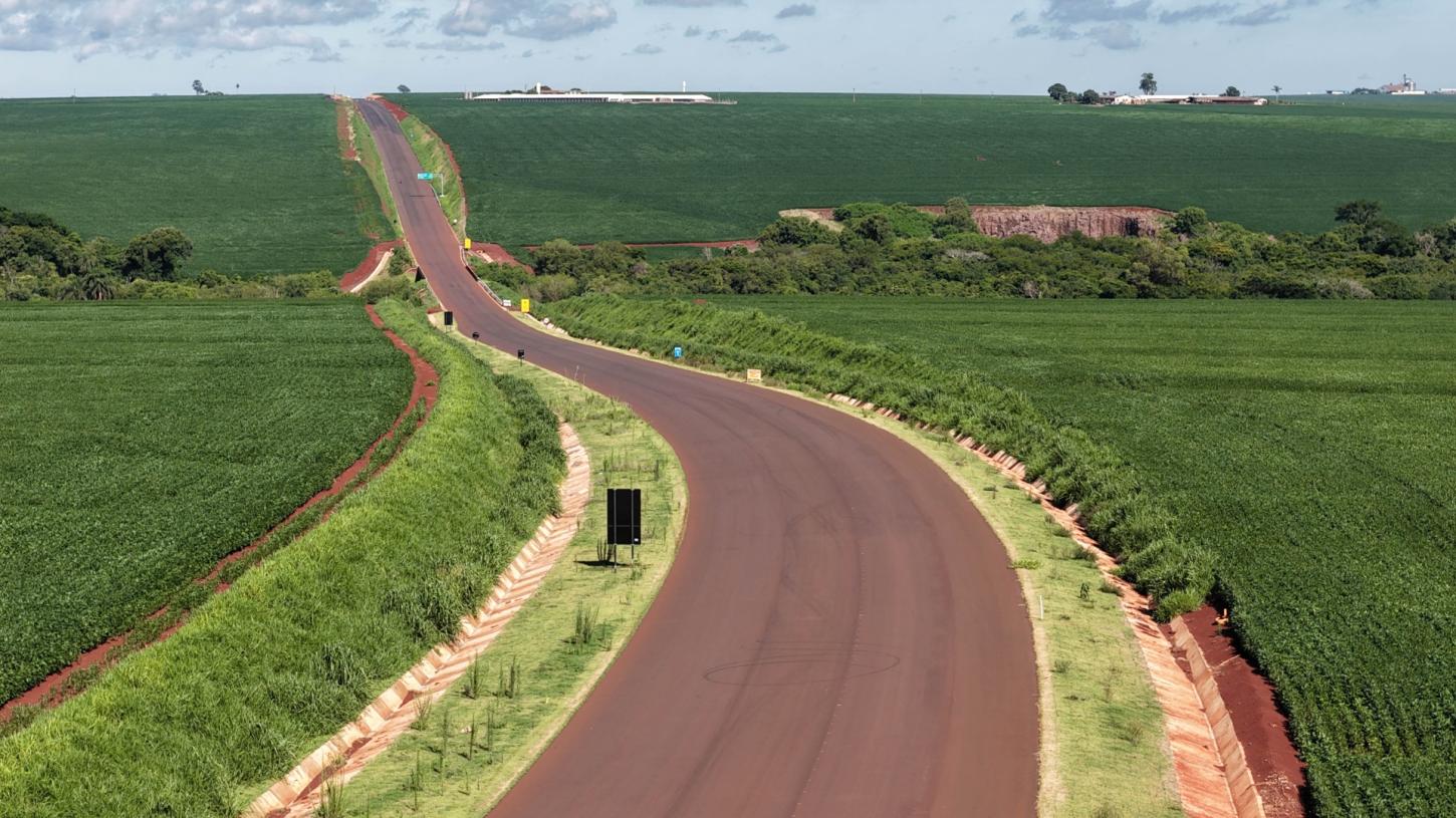 Contorno viário de Palotina fecha o ano com execução em 87%