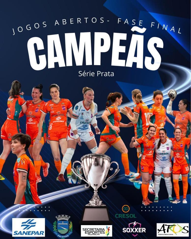 Palotina é campeã da Chave Prata do futsal feminino