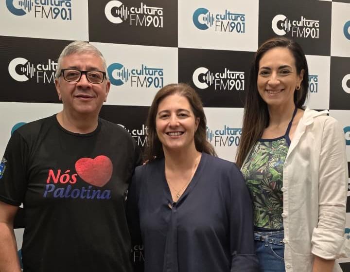 Entrevista com a secretária de saúde e a diretora cliníca do Hospital Municipal