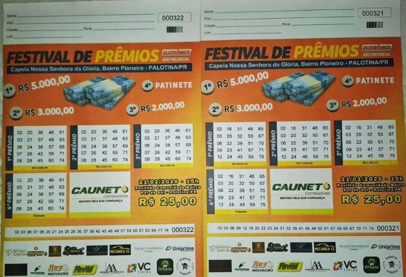 Festival de Prêmios Capela Nossa Senhora da Gloria