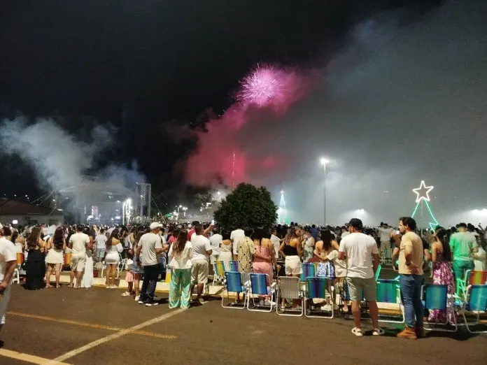 Palotina celebra a chegada de 2026 com grande festa no Lago Municipal
