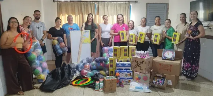 Escolas e CMEIs de Palotina recebem novos materiais pedagógicos e esportivos