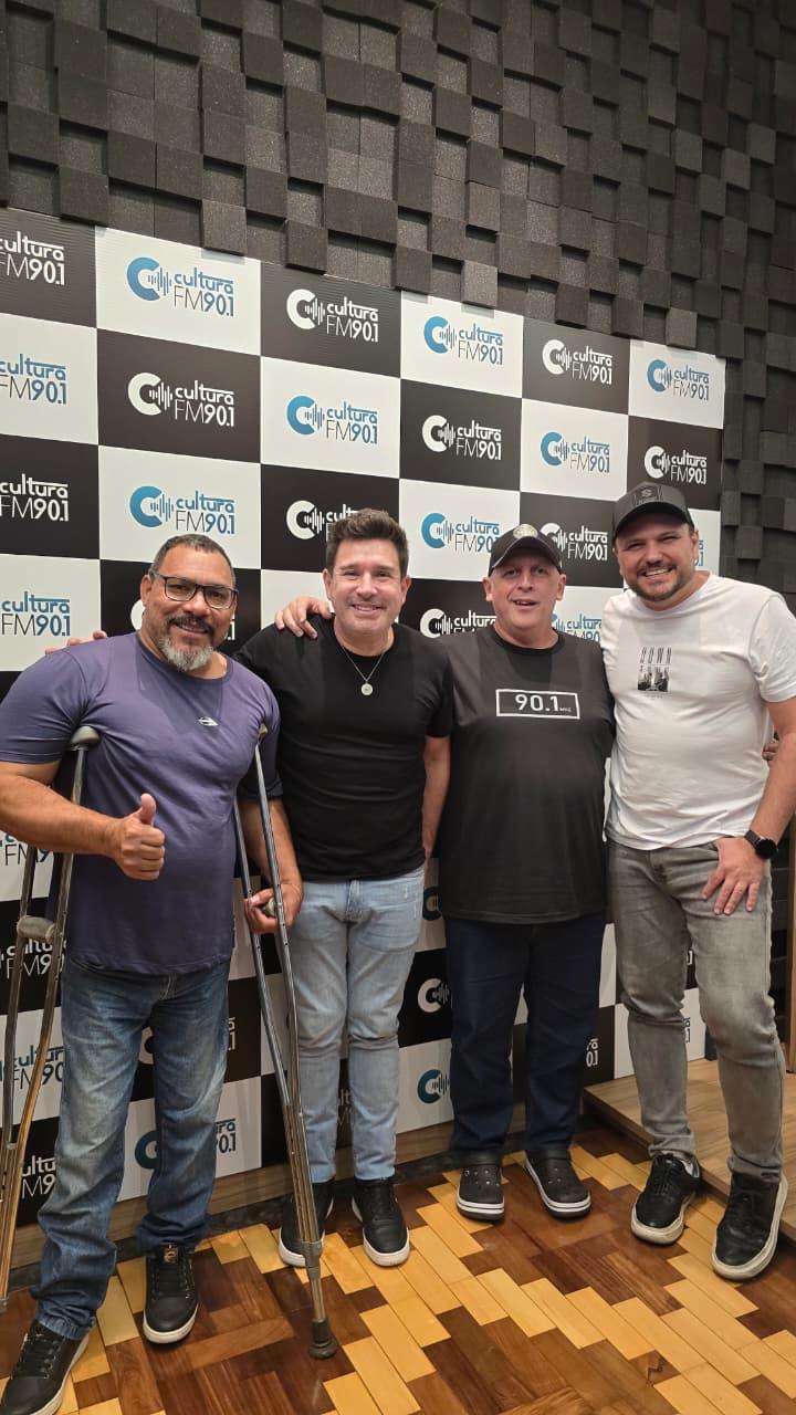 Visita da dupla RICARDO E JOÃO FERNANDO