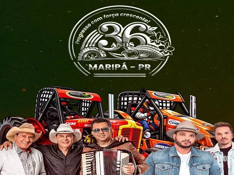 Maripá - Confira a programação do 36º aniversário do município