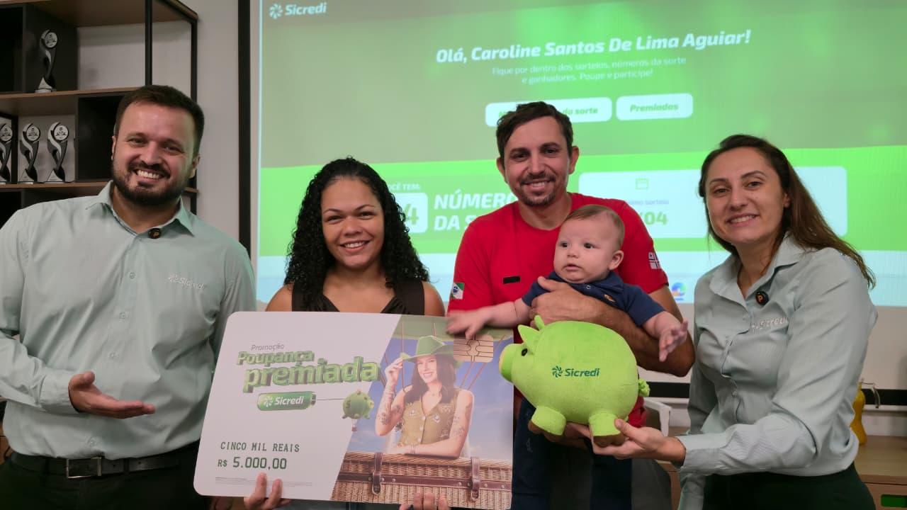 Poupança premiada da Sicredi premia uma palotinense