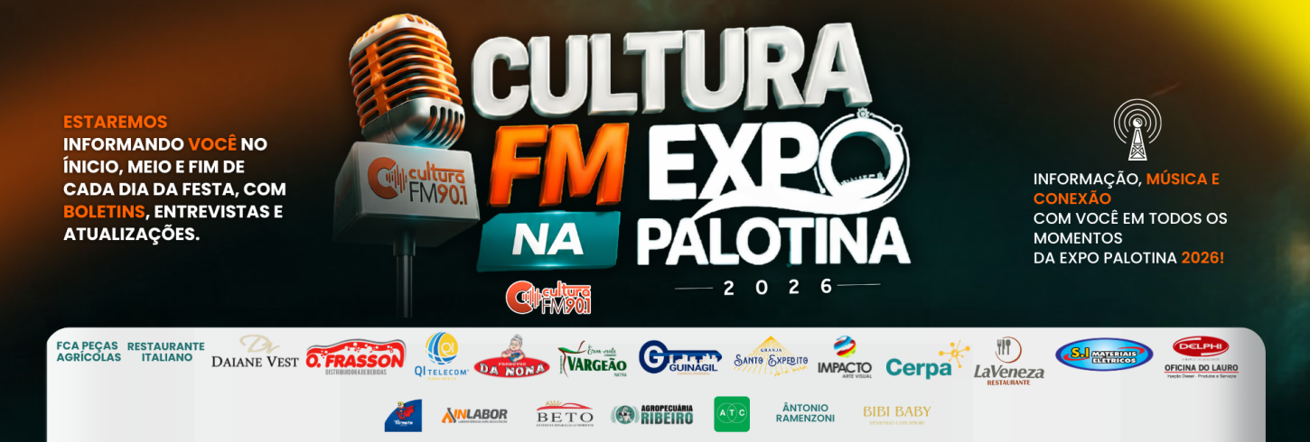 Cultura FM na Expo Palotina 2026