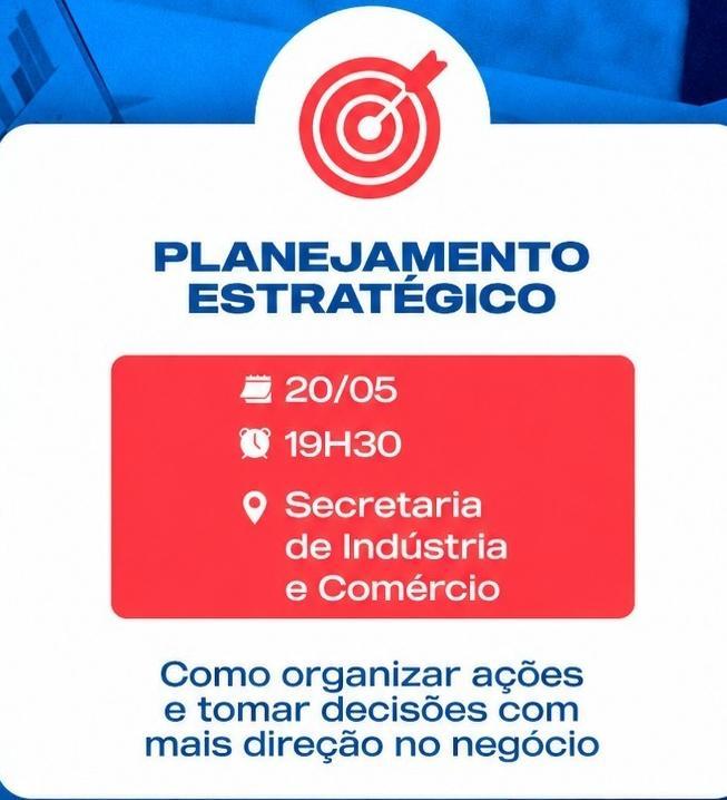 Oficinas para MEIs em Palotina vão abordar planejamento estratégico e fidelização de clientes nos dias 20 e 21 de Maio