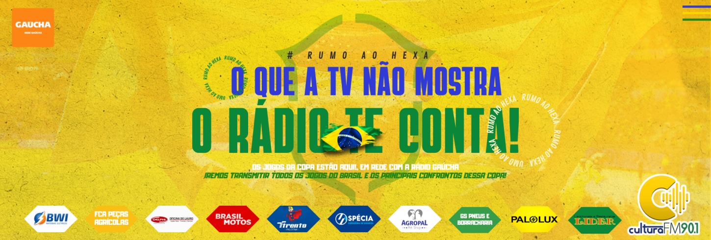 O que a TV não mostra o rádio te conta!
