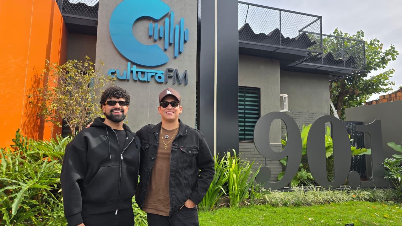 Visita da dupla Matheus Henrique e Gabriel