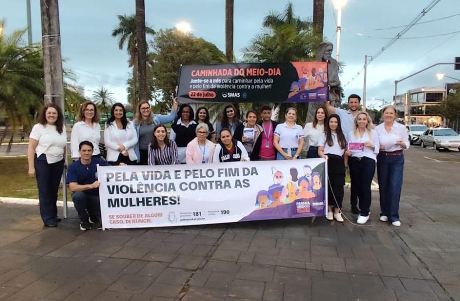 Blitz do Meio-Dia reforçou conscientização pelo fim da violência contra a mulher