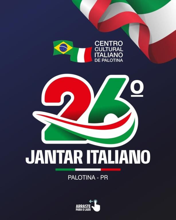Jantar Italiano acontece no sábado 18, na linha Alvorada