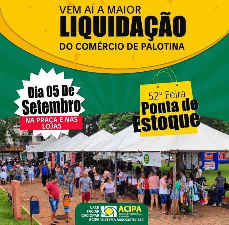 52ª Feira Ponta de Estoque será realizada em setembro em Palotina