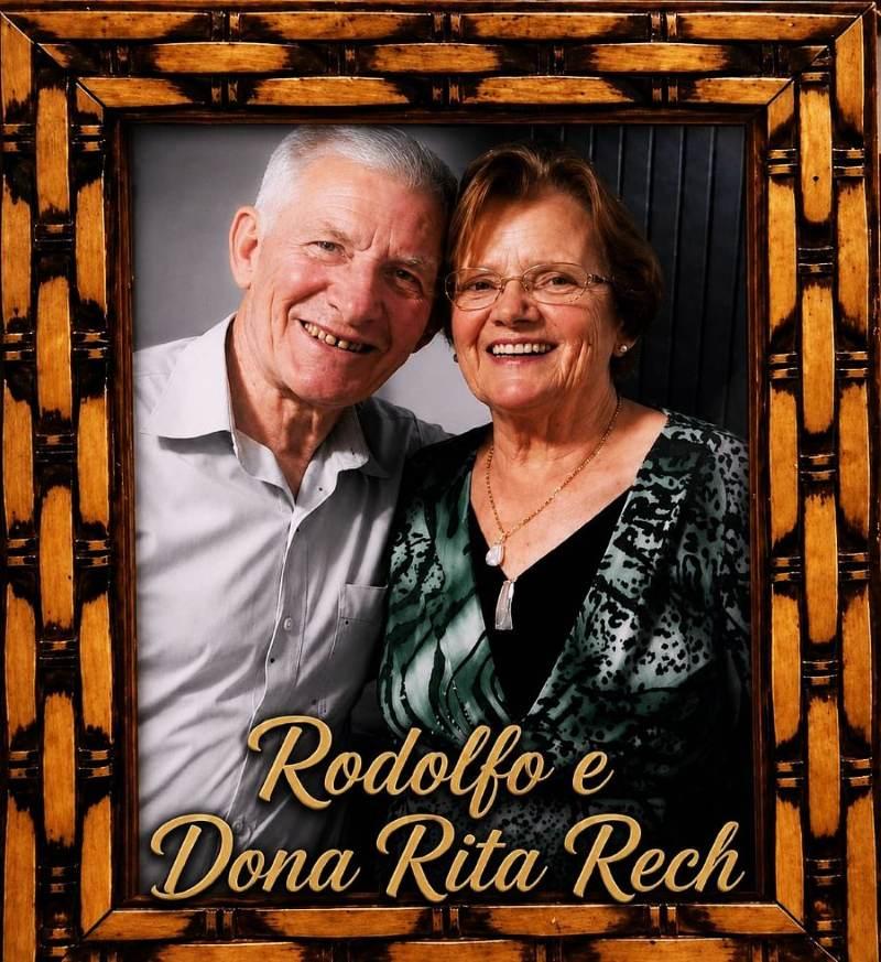 (Bodas de Diamante) - Casal Rodolfo e Dona Rita Rech celebra 60 anos de casamento