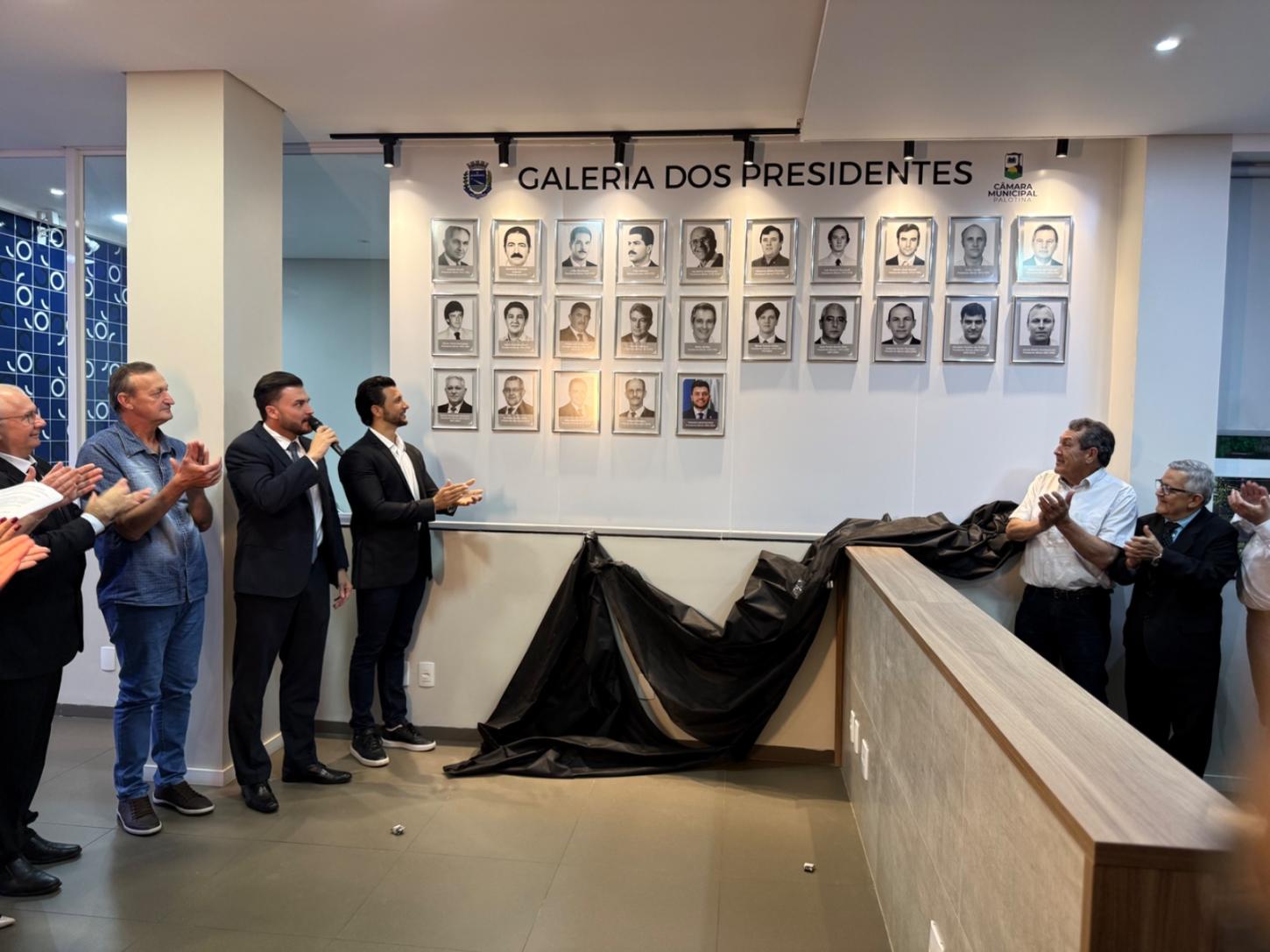 Câmara de Palotina inaugura Galeria dos Presidentes e preserva a história do Legislativo Municipal
